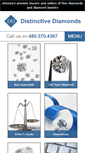 Mobile Screenshot of distinctivediamonds.com